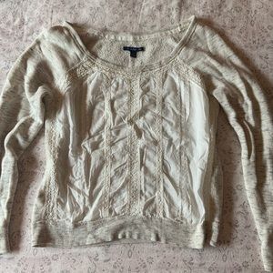 Cream colored sweater